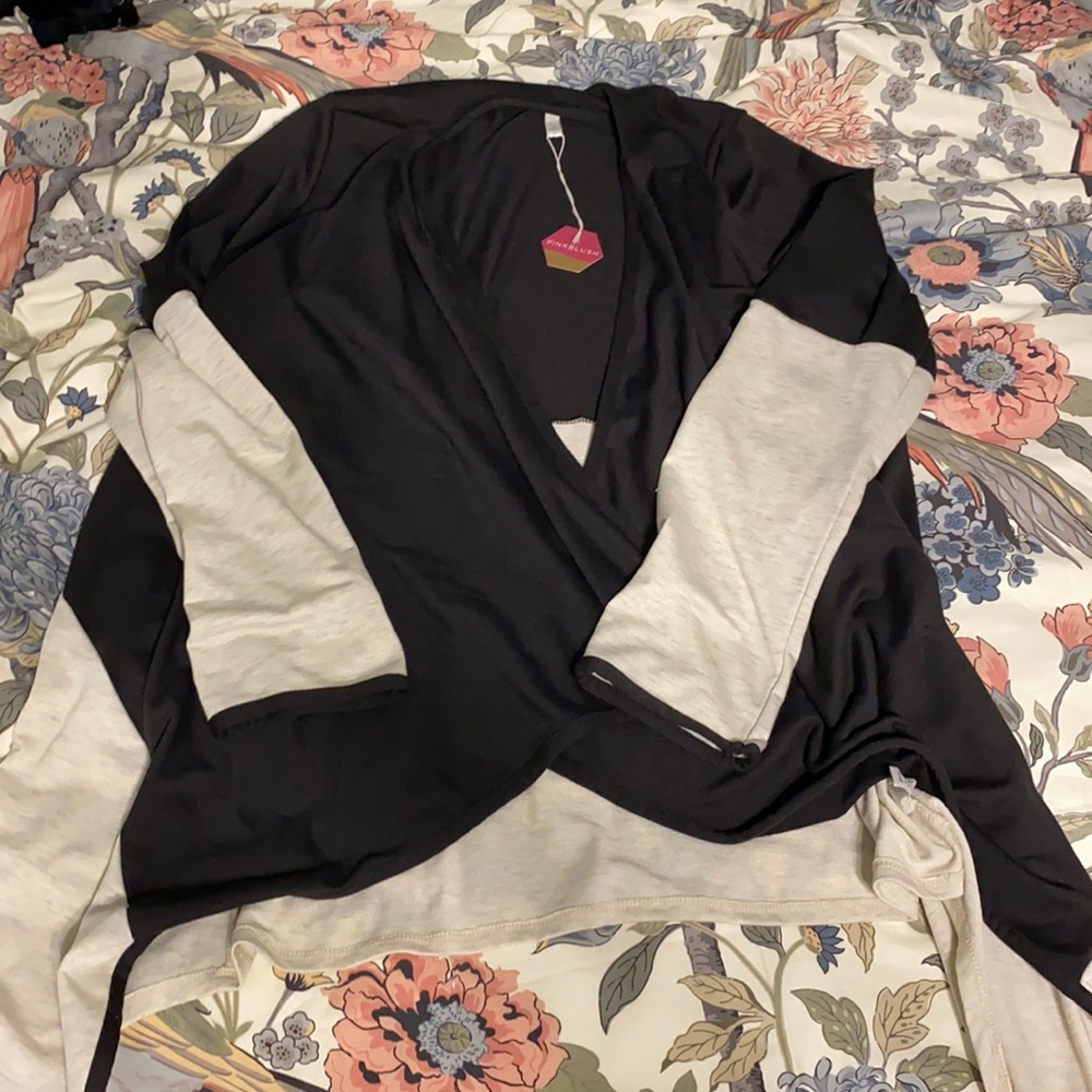 Pink Blush NWT maternity cardigan, size 2XL.